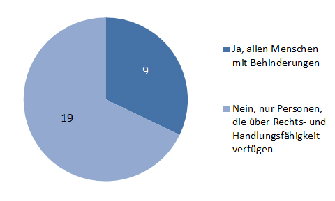 Ist es allen Menschen mit Behinderungen rechtlich möglich, Beschwerdemechanismen zu nutzen, wenn sie ihr Recht auf politische Teilhabe nicht ausüben konnten?