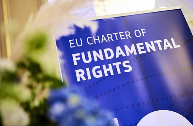 EU Charter of Fundamental Rights poster